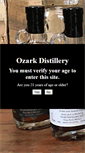 Mobile Screenshot of ozarkdistillery.com